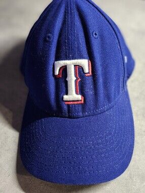 New Era Texas Rangers blue baseball cap, youth Size